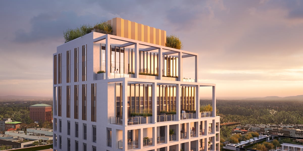 The Upper House by Angel to budynek liczący 17 kondygnacji, 381 apartamentów i 8 penthousów, z zapierającym dech w piersiach widokiem na panoramę Wrocławia