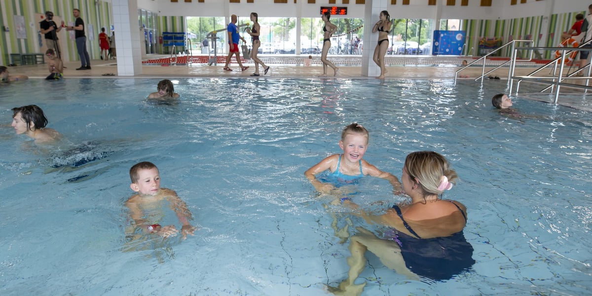 Już pierwszego dnia w aquaparku na Brochowie pojawili się pierwsi goście