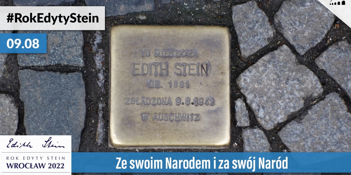 Dziś 80. rocznica śmierci Edyty Stein. 9 sierpnia: „Ze swoim Narodem i za swój Naród”