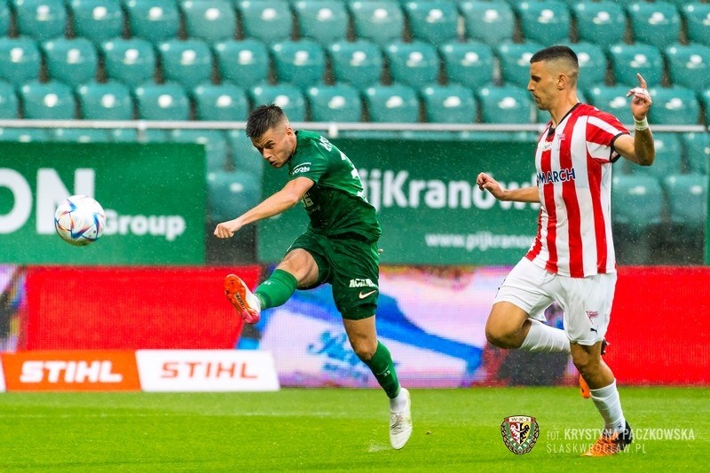 Mecz Śląska Wrocław z Cracovią