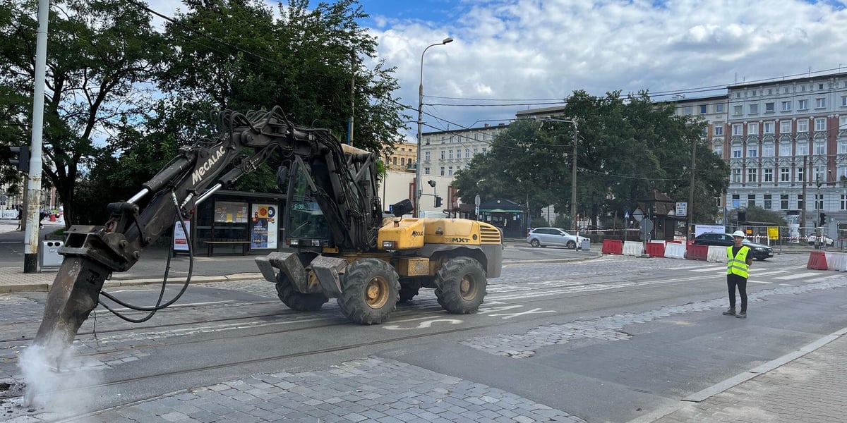 Zakres prac obejmuje ulicę Pomorską i zachodnią część pl. Staszica