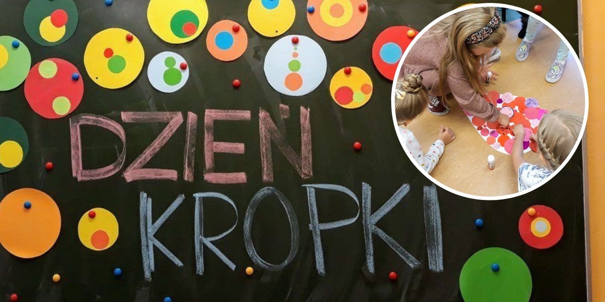 Kropkowe prace dzieci z Przedszkola „Marchewkowe Pole” i SP 63 