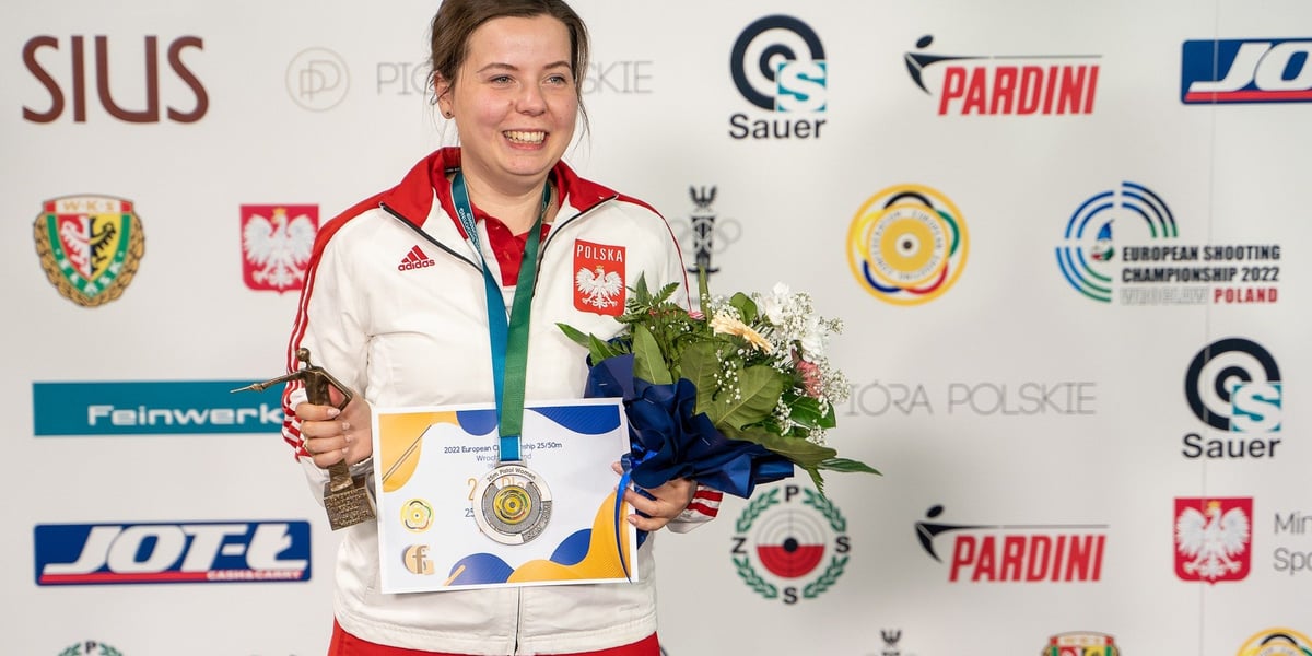 Klaudia Breś ze srebrnym medalem Mistrzostw Europy