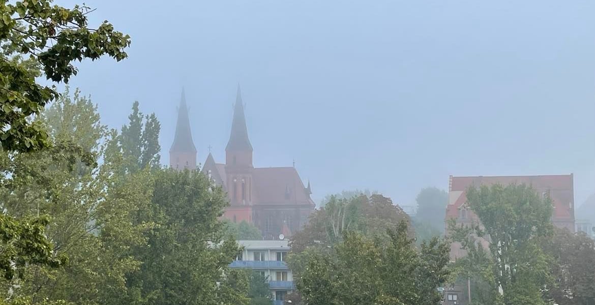 mgła nad Wrocławiem