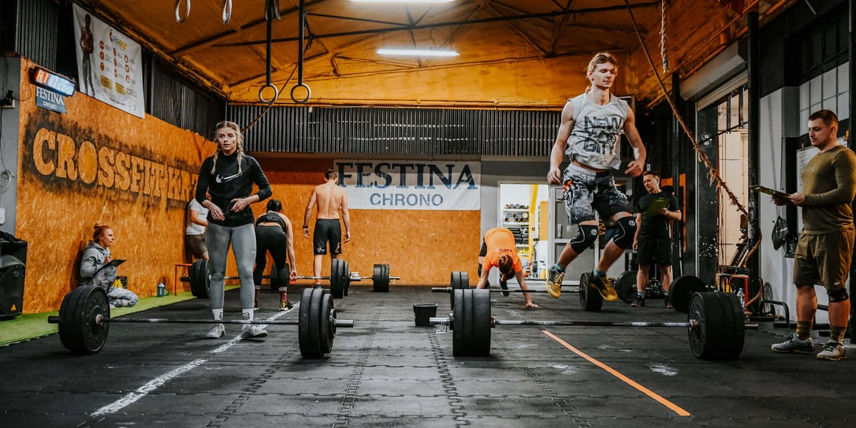 Na zdjęciu trening klubowiczów w studiu Krzyki 181