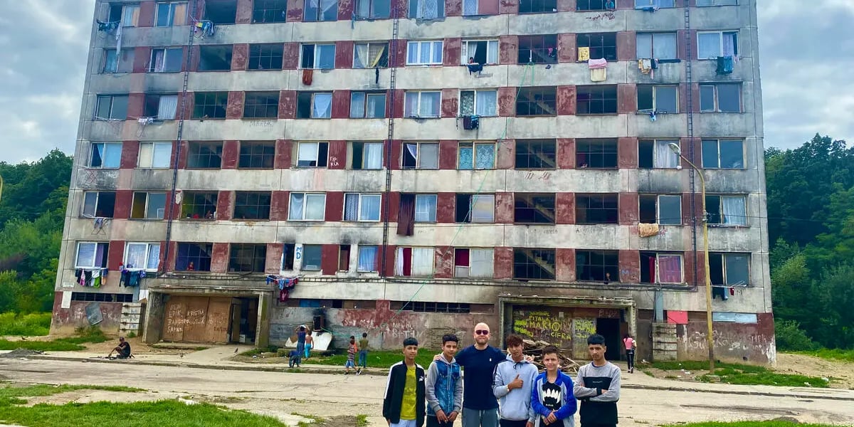 W cygańskim getcie Lunik IX w Koszycach