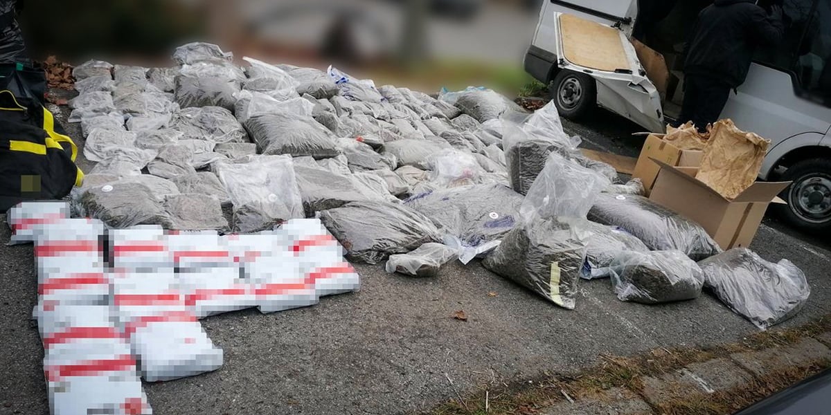 Dzięki pracy policji, celników i prokuratorów został rozbity międzynarodowy gang. Na zdjęciu przejęte narkotyki 