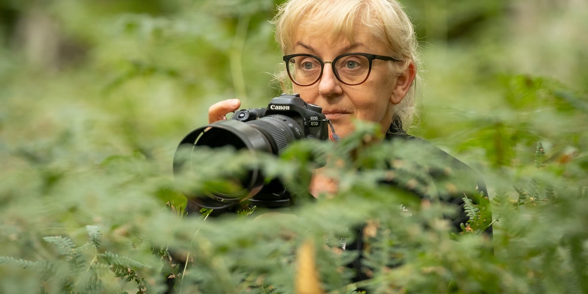 Marzena Smolak z pasją obserwuje i fotografuje ptaki