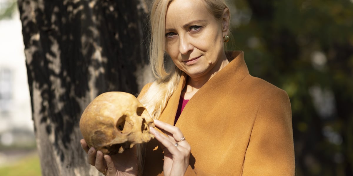 Na zdjęciu dr Wioletta Nowaczewska z Zakładu Biologii Człowieka Uniwersytetu Wrocławskiego