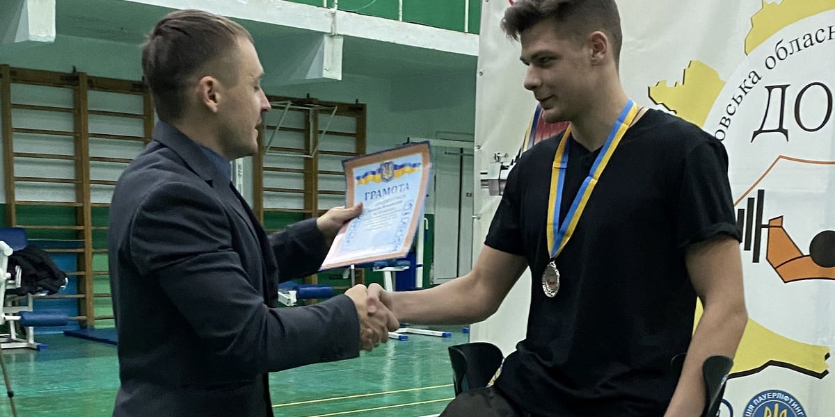 Na zdjęciu z prawej Vladyslav Kasian z Ukrainy