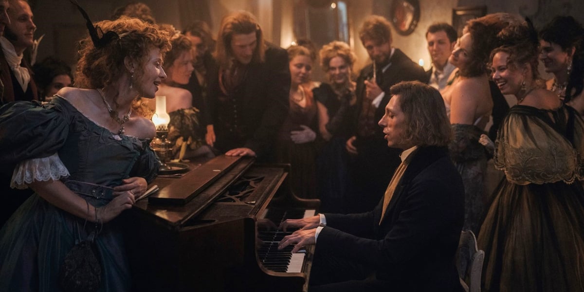Na zdjęciu kadr z filmu „Chopin, Chopin!”