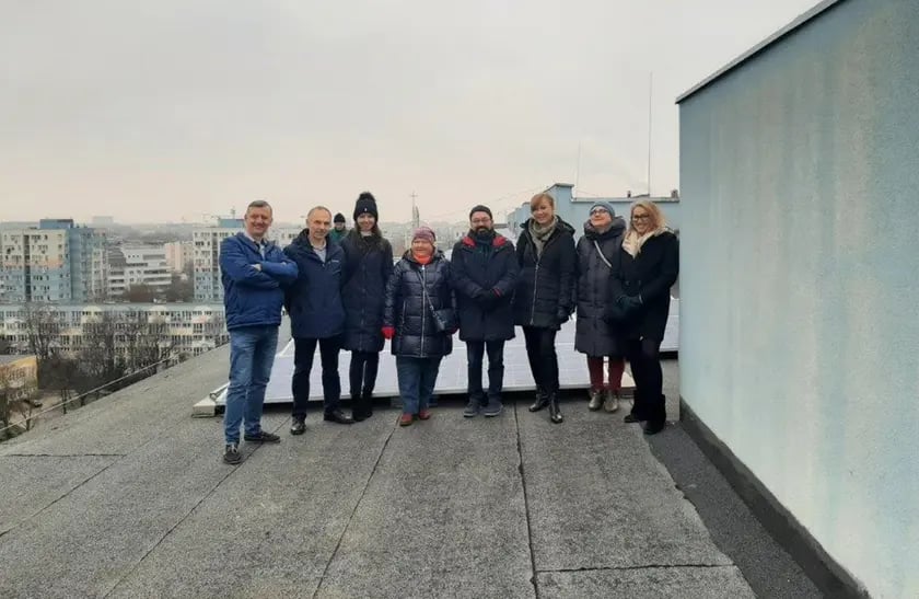 Na zdjęciu delegacja Strasburga podczas wizyty we Wrocławiu