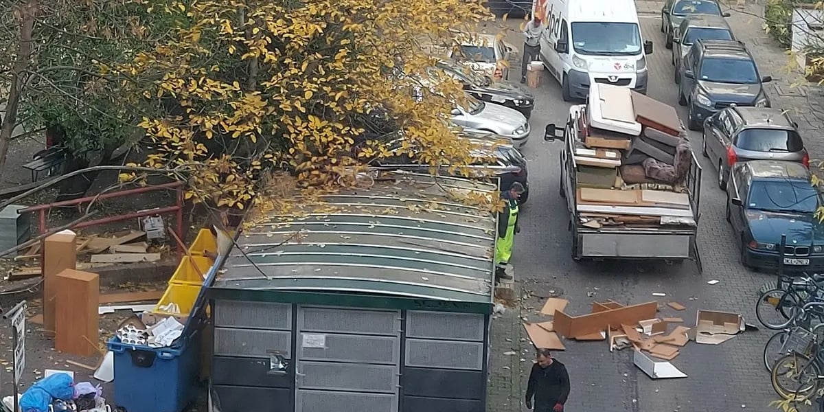 Na zdjęciu podwórko na Przedmieściu Świdnickim