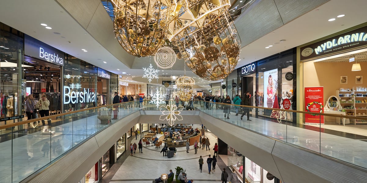 Na zdjęciu: galeria Wroclavia
