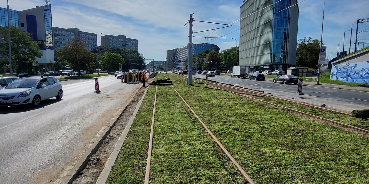 Modernizacja torowiska w ul. Legnickiej na odcinku od ul. Zachodniej do ul. Niedźwiedziej, przejazdów w ul. Małopanewskiej i ul. Kwiskiej oraz wymiana rozjazdów przy starej Zajezdni Popowice i ul. Milenijnej
