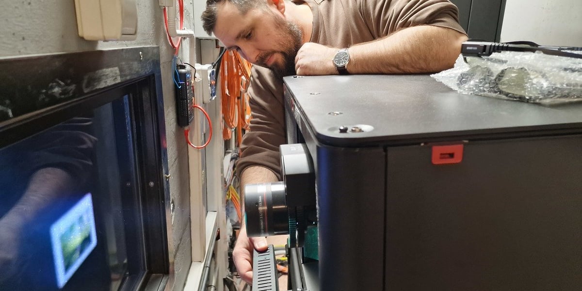 Grzegorz Niedziela, kierownik techniczny Kina Nowe Horyzonty