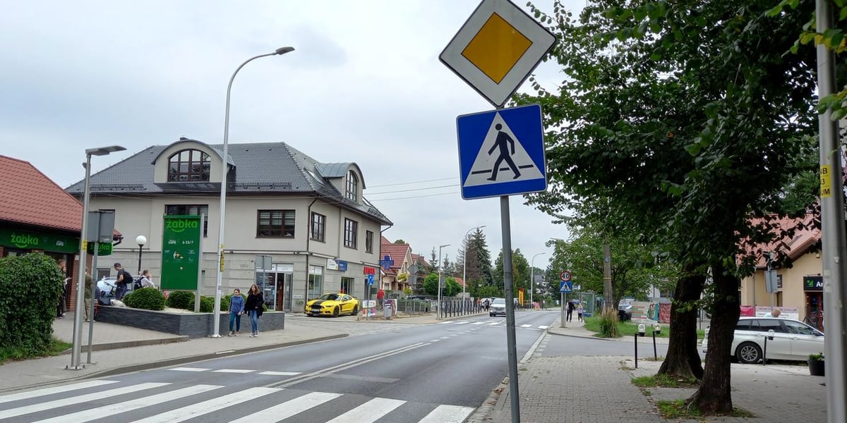 Ulica Strachowskiego po wykonaniu doświetlenia