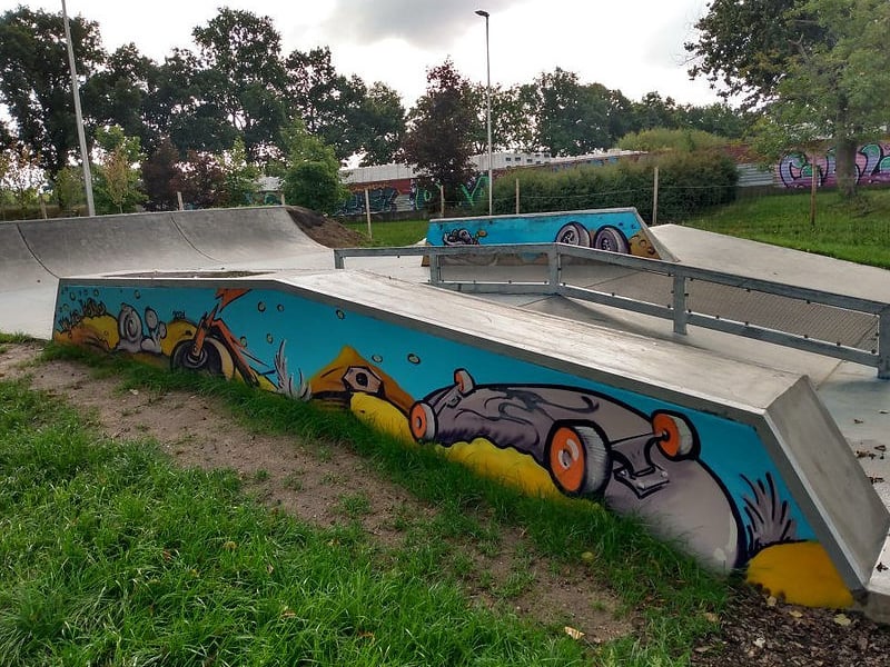 Skatepark Wielka Wyspa – Etap I
