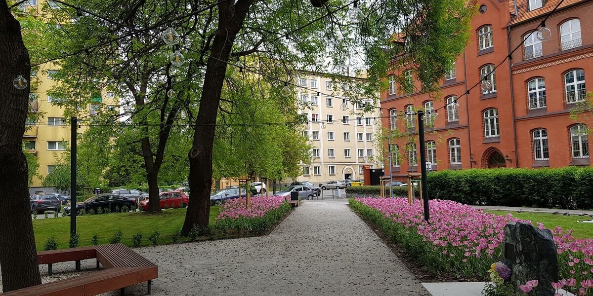 Rewitalizacja skweru Adolfa Marii Bocheńskiego (dzielnica Śródmieście, obręb pl. Grunwaldzki)