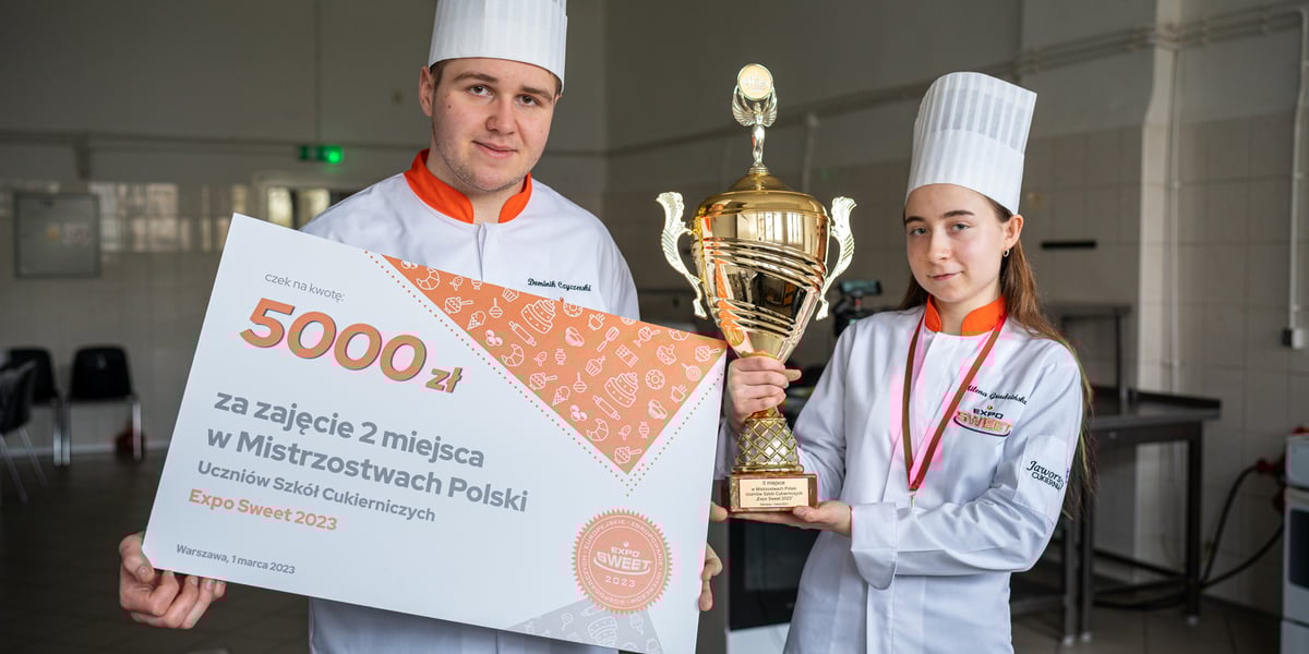 Milena Grudzińska i Dominik Czyczerski, uczniowie ZSZ nr 5 we Wrocławiu