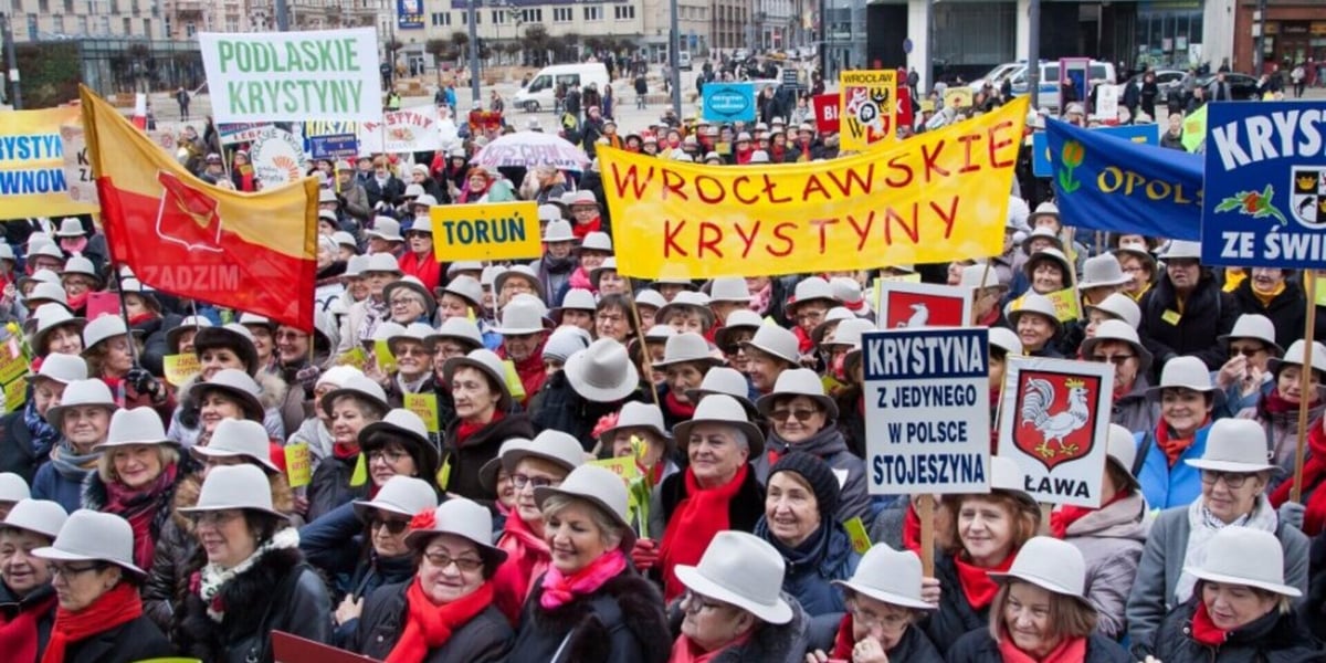 Na zdjęciu: Ogólnopolski Zjazd Krystyn w Katowicach