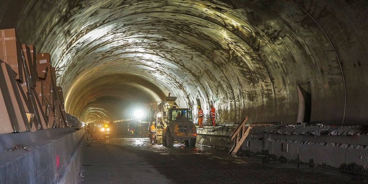 Budowa tunelu T26 w ramach drogi ekspresowej S3 na Dolnym Śląsku