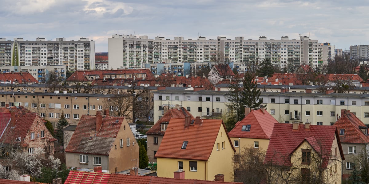 Pilczyce z lotu ptaka