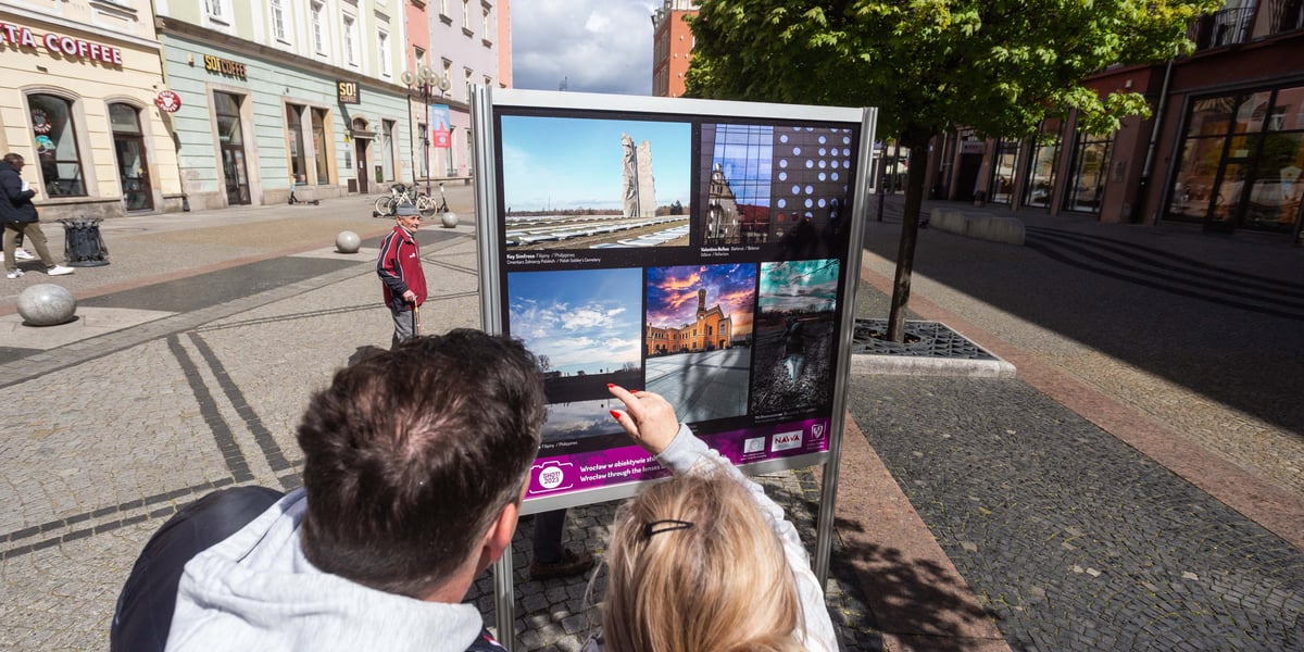 We Wrocławiu oglądać można pokonkursową wystawę prac fotograficznych, które wykonali zagraniczni studenci uczący się we Wrocławiu