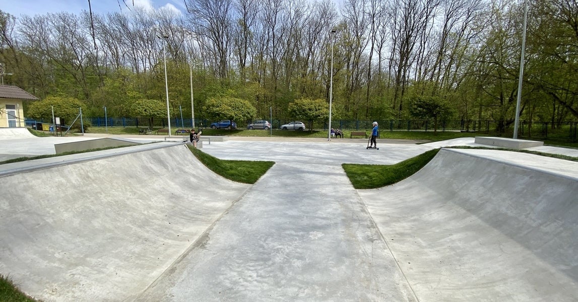 Nowy skatepark przy ul. Sołtysowickiej we Wrocławiu