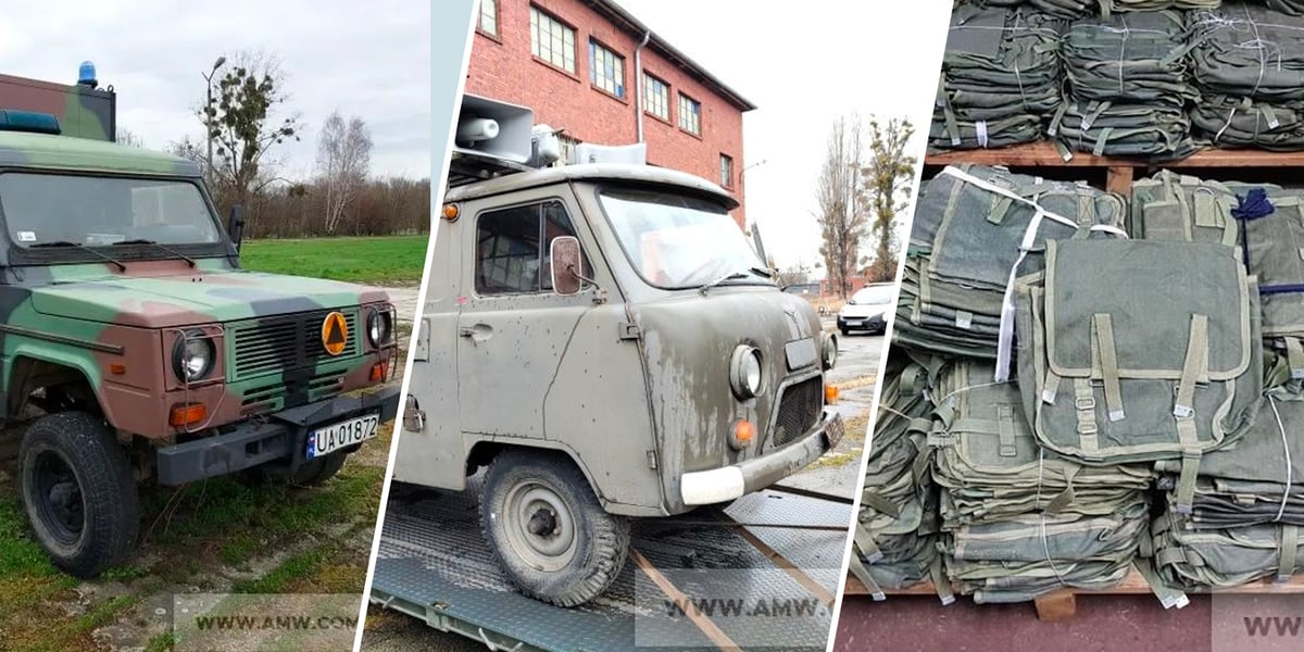 To można kupić w przetargu zorganizowanym przez Agencję Mienia Wojskowego 