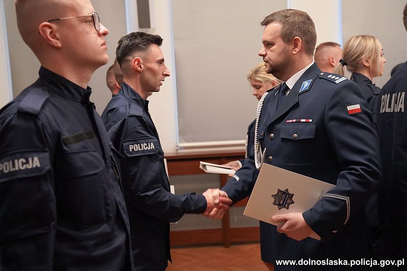 Ślubowanie nowych policjantów, Wrocław, 15.05.2023