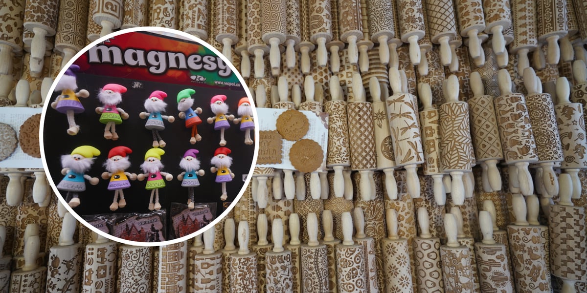 Produkty sprzedawane na Jarmarku Świętojańskim we Wrocławiu 