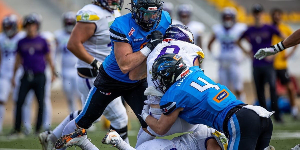 Zawodnicy Panthers Wrocław podczas meczu