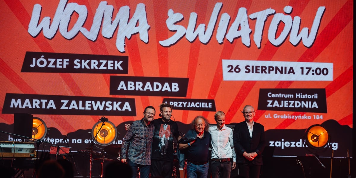 Wyjątkowy koncert „Wojna Światów” przy CH Zajezdnia z okazji rocznicy powstania Solidarności