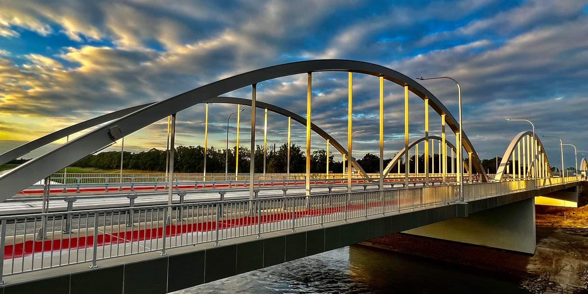 Mosty Chrobrego we wrześniu 2023 r.