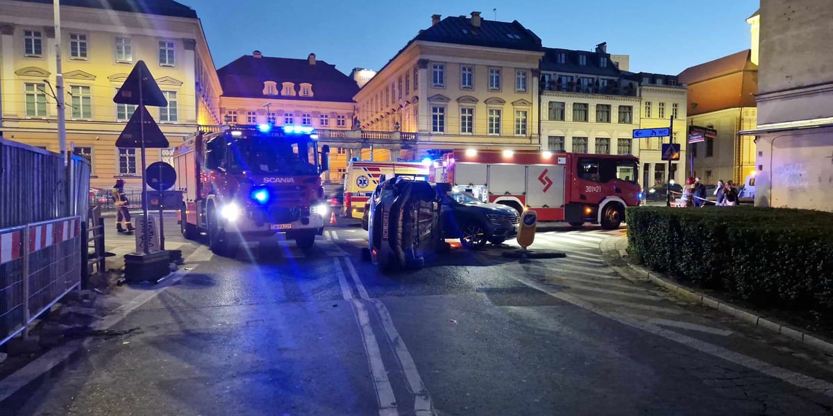 Wypadek na skrzyżowaniu Gepperta i Kazimierza Wielkiego