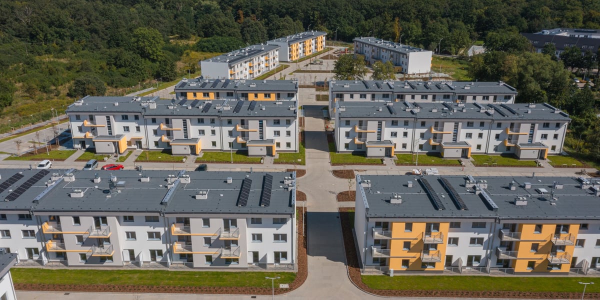 Nowe bloki od z mieszkaniami do wynajęcia - Leśnica IX 