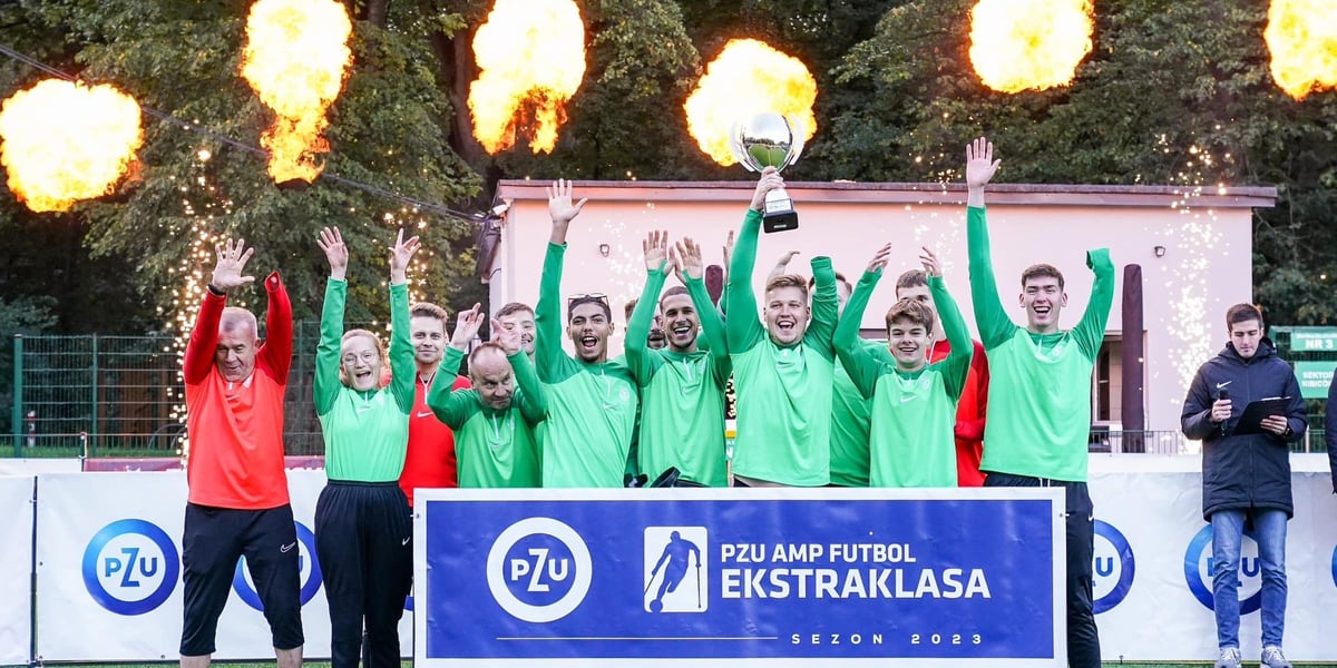 Drużyna Śląska występująca w PZU Amp Futbol Ekstraklasie