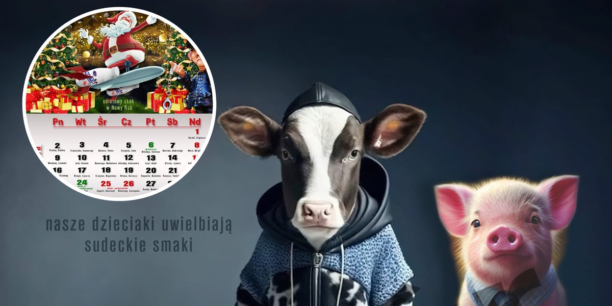 Ilustracje z kalendarza KaMos na rok 2024