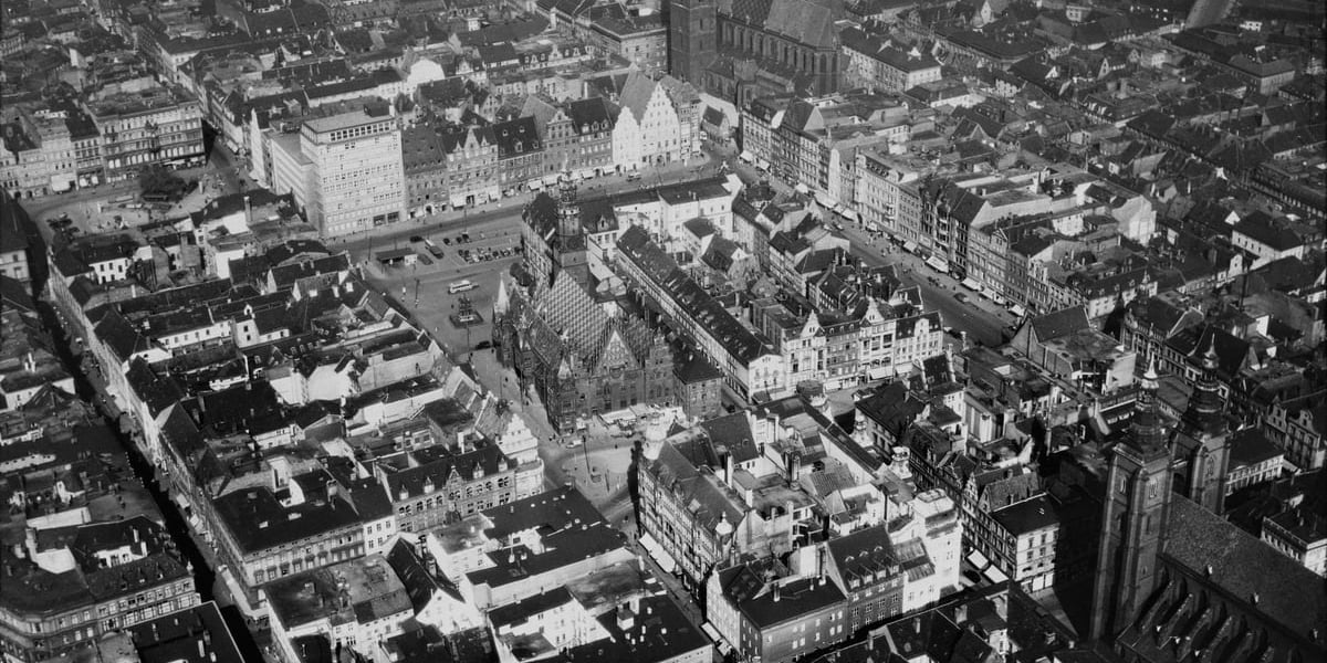 Lata 1942-1944, Widok na Rynek od strony południowo-wschodniej.