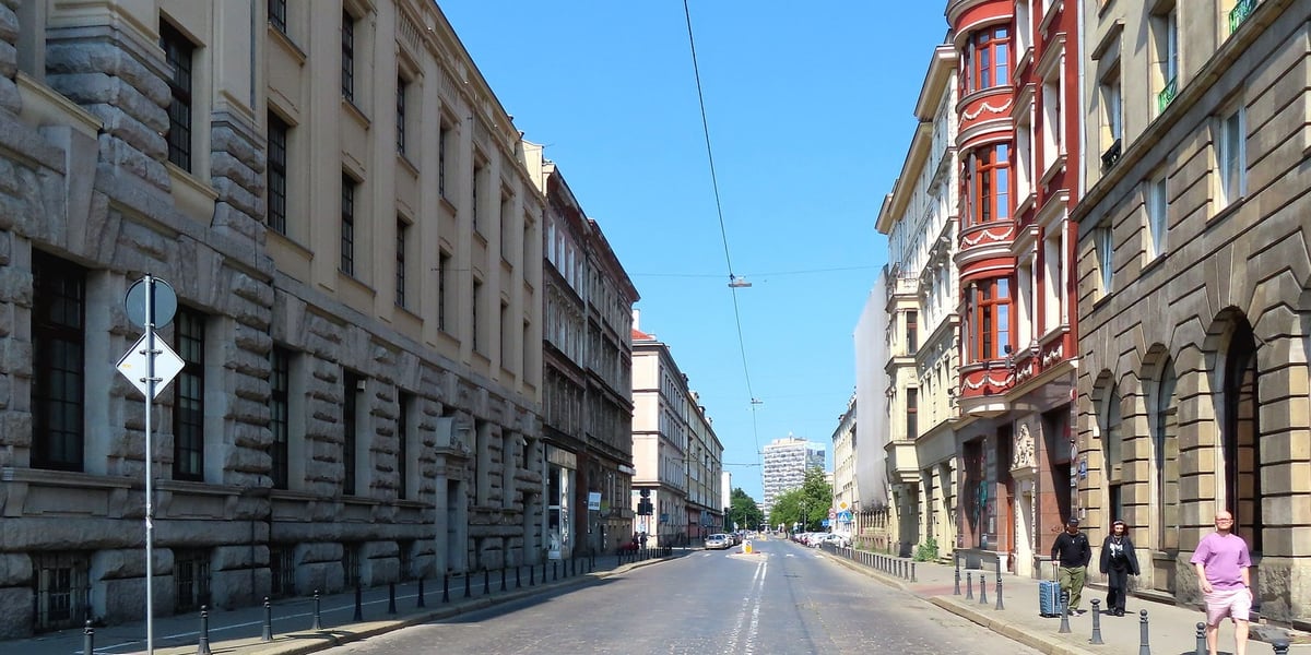 Budynki przy ul. Kościuszki