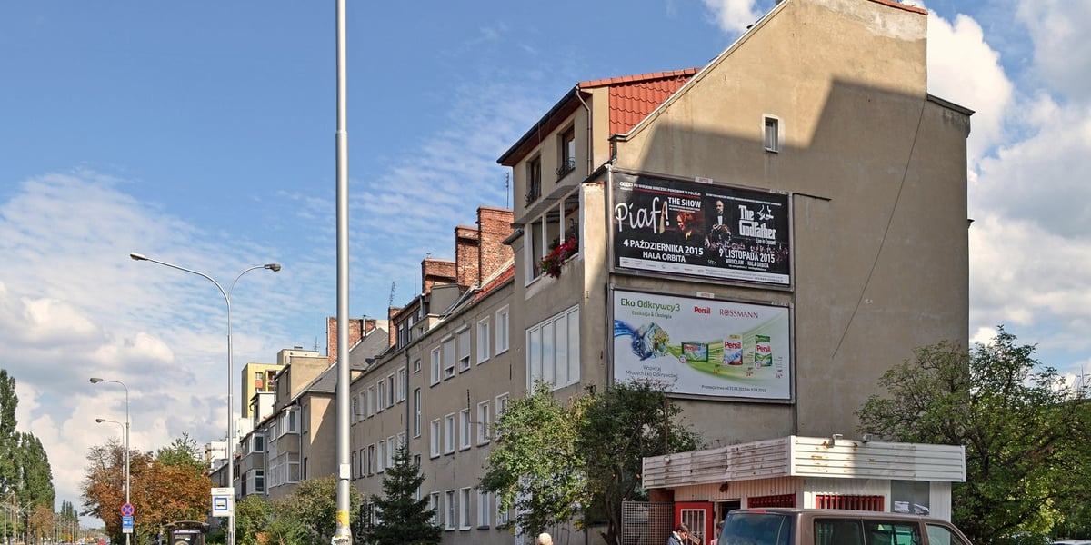 Budynki przy ul. Ślężnej