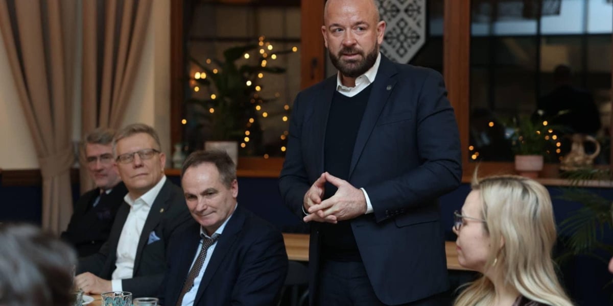 Jacek Sutryk podczas przemówienia