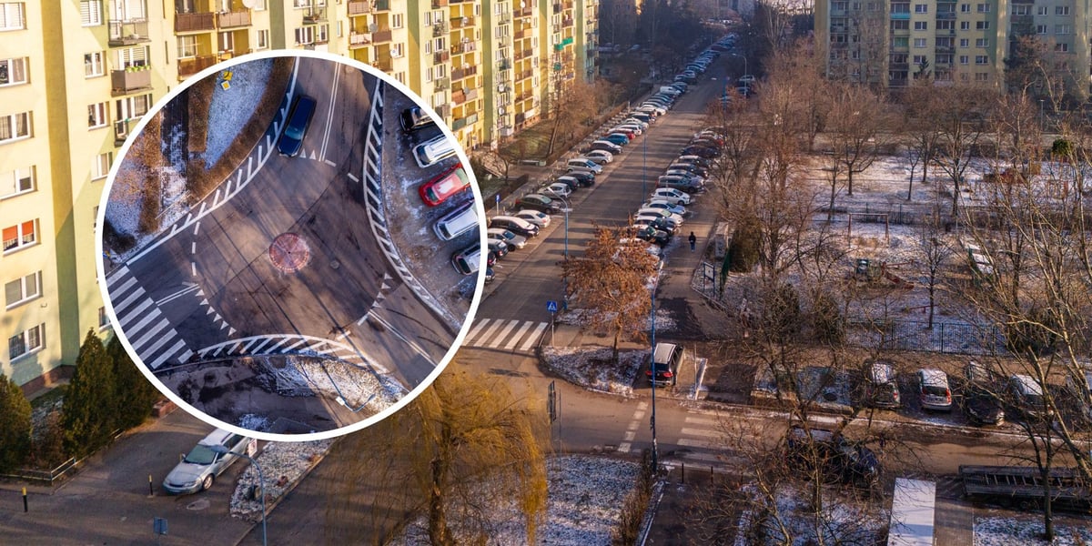 Ulica Zemska na Nowym Dworze po remoncie