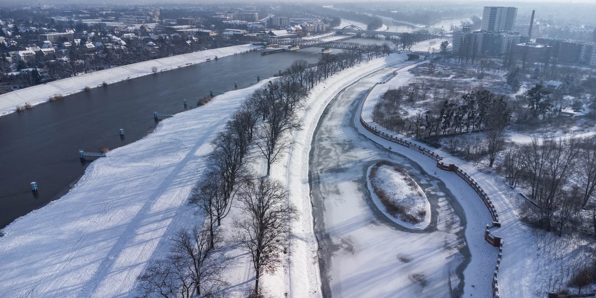 Zimowy Wrocław