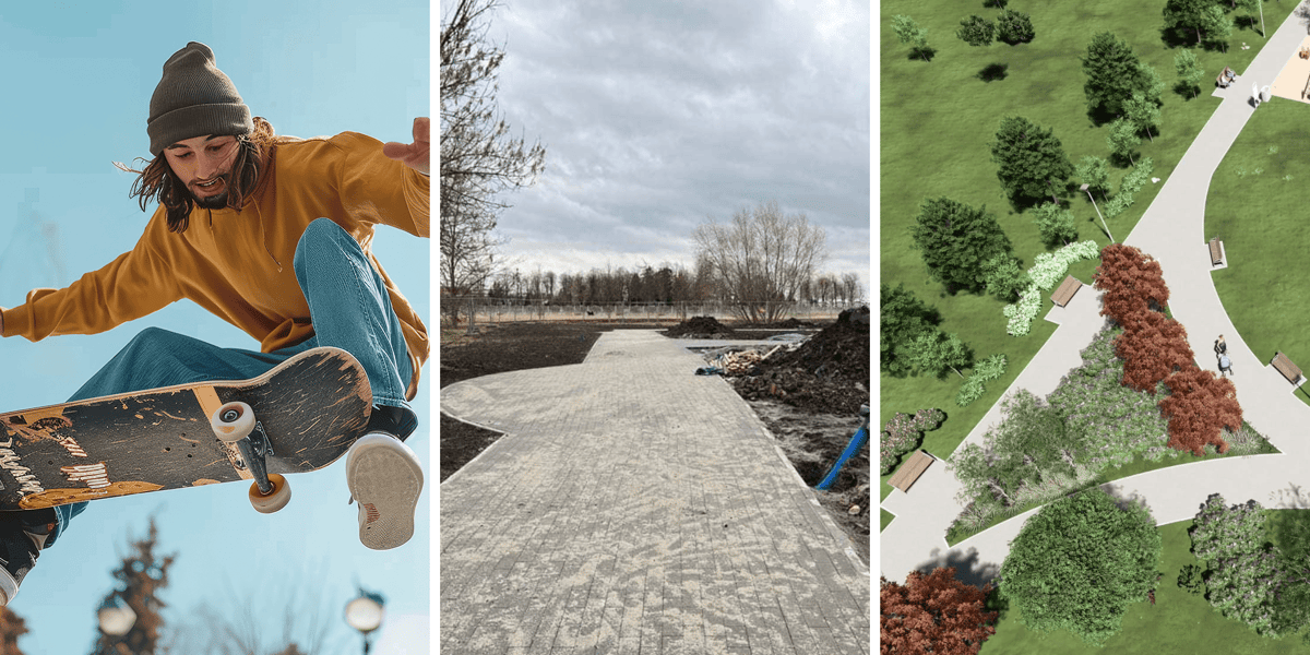 Nowy skatepark przy Wałbrzyskiej już w maju. W przyszłości powstanie też Park na Klecinie (WIZUALIZACJE)