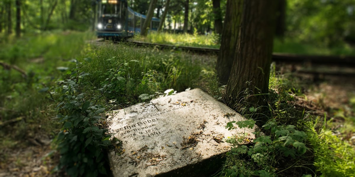 Stela Berthy Bober przy pętli tramwajowej