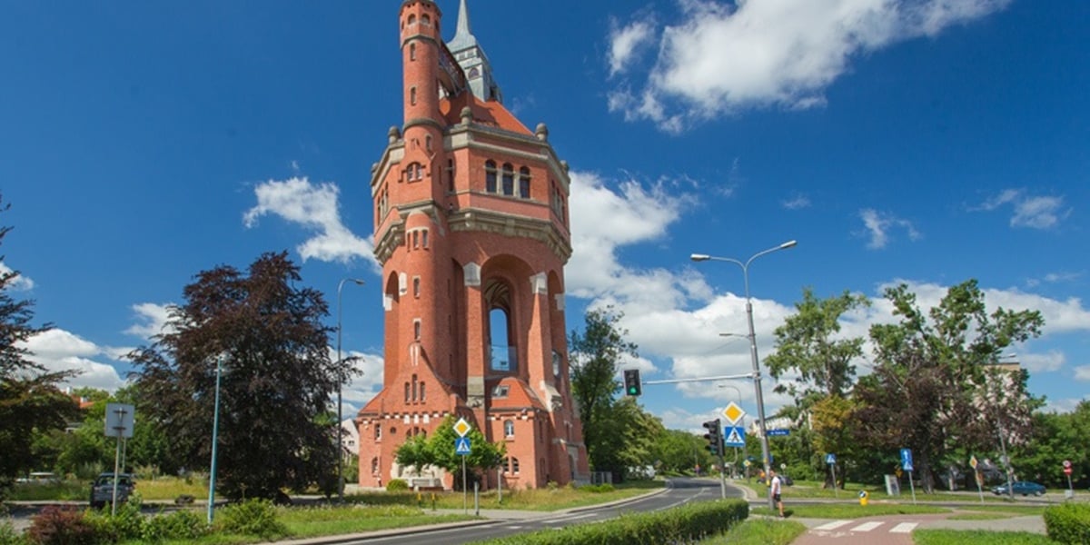 Wieża ciśnień przy ul. Wiśniowej we Wrocławiu