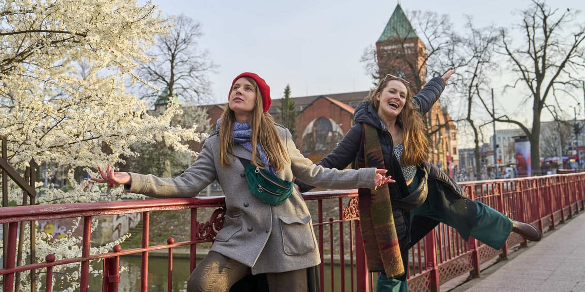 Uśmiechnięte mieszkanki Wrocławia