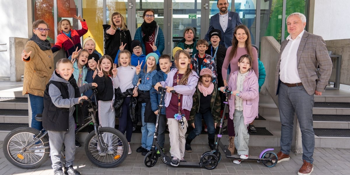 Spotkanie informacyjne o Rowerowym Maju w SP 84 we Wrocławiu, 25 kwietnia 2024
